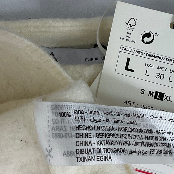 ZARA Wool Sweater NWT - Picture 7 of 7